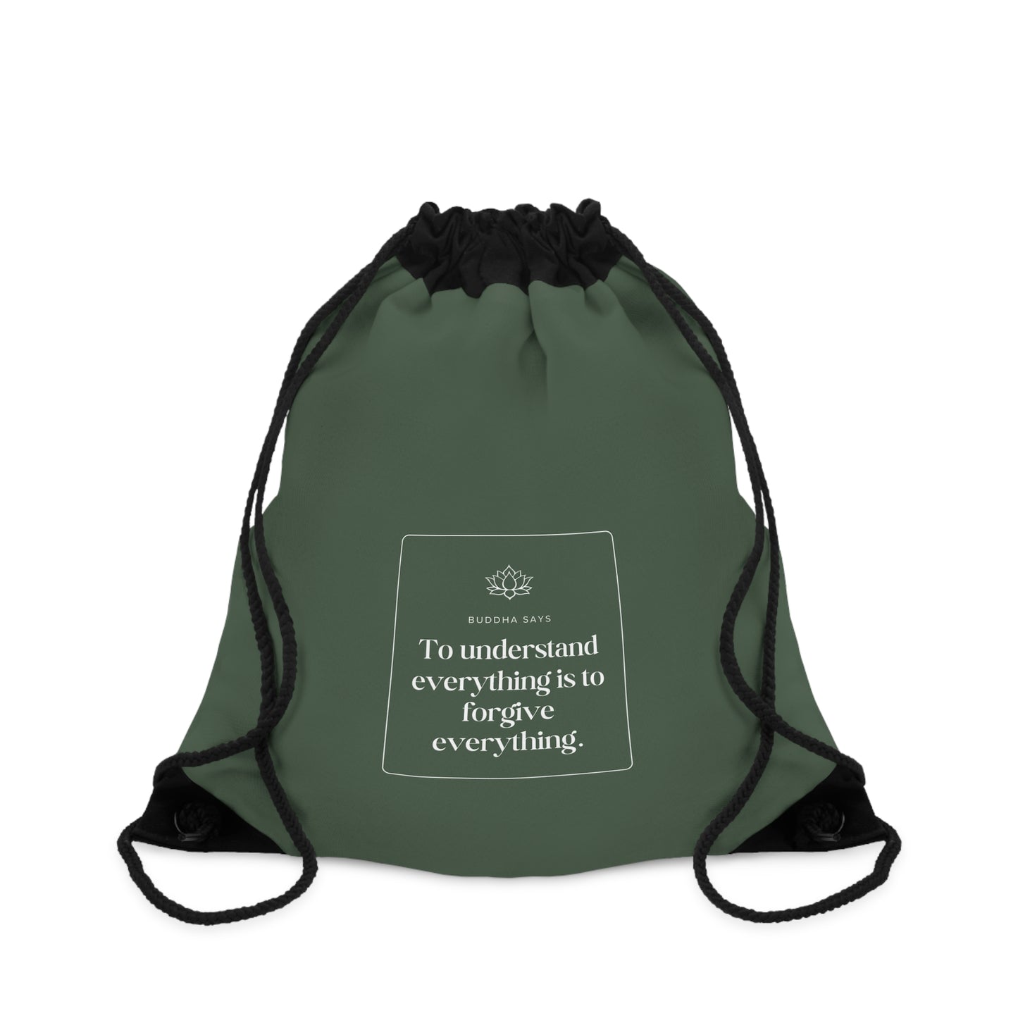 Buddha Says - Drawstring Bag