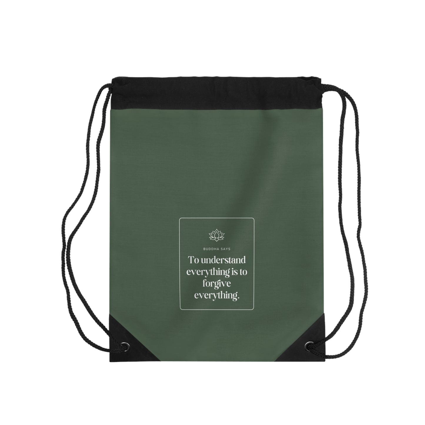 Buddha Says - Drawstring Bag