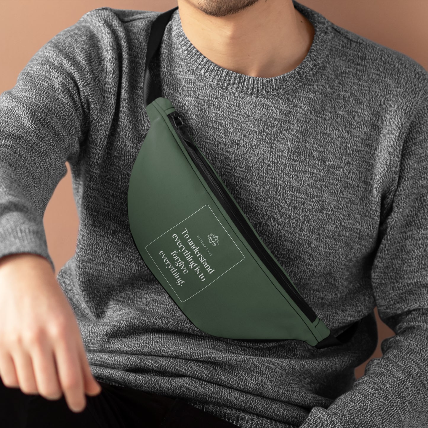 Buddhist Quote Fanny Pack