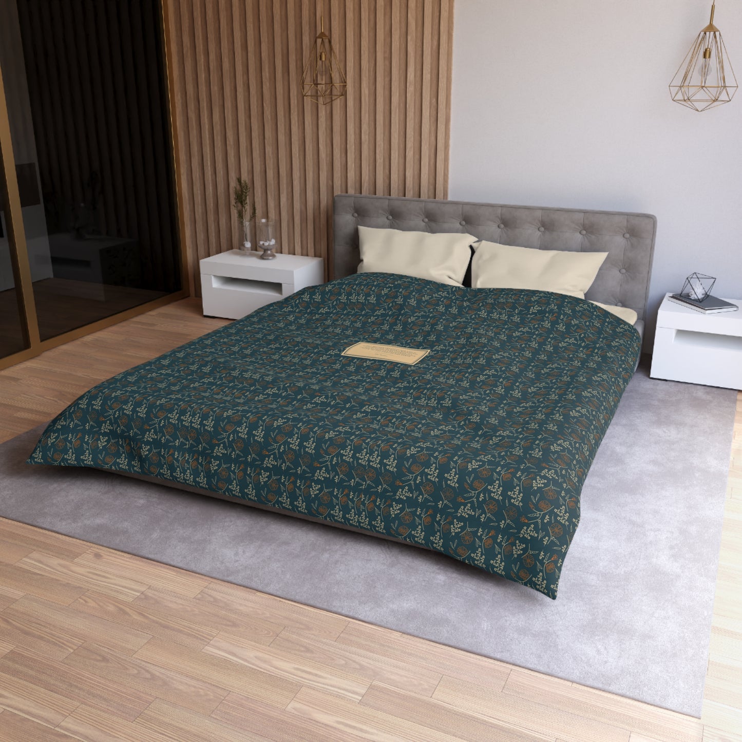 Compassion Teaching - Microfiber Duvet Cover