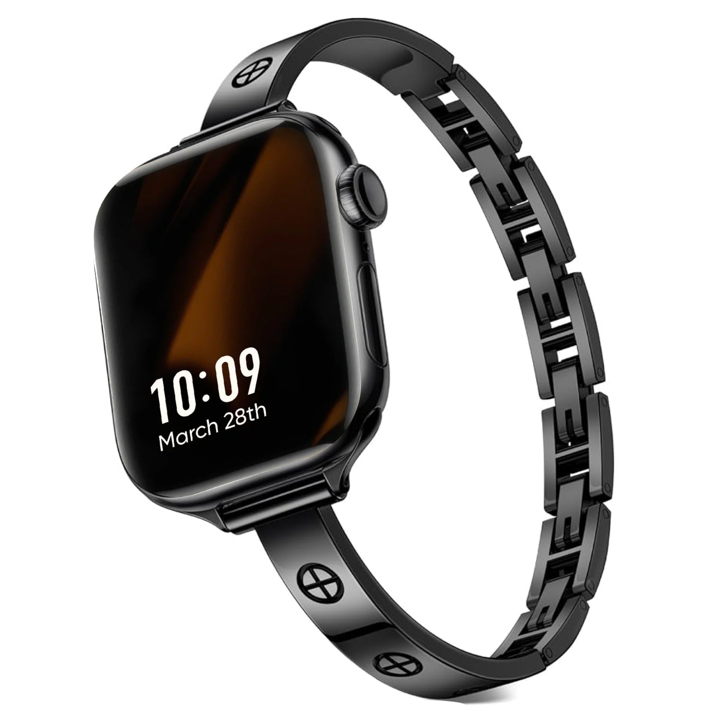 Luxury Slim Crosslet Apple Watch Bracelet