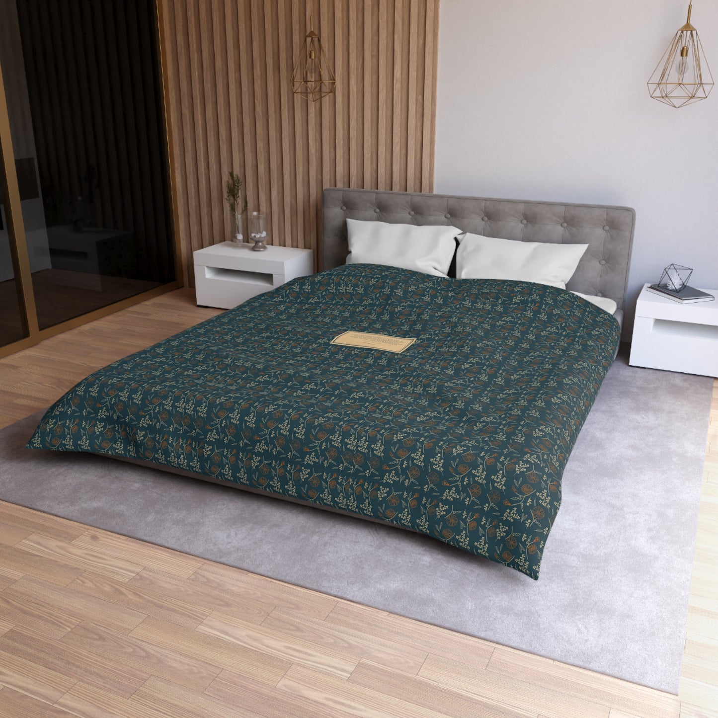 Compassion Teaching - Microfiber Duvet Cover