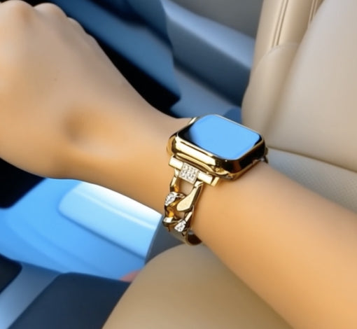 Apple Watch Diamond-Studded Band