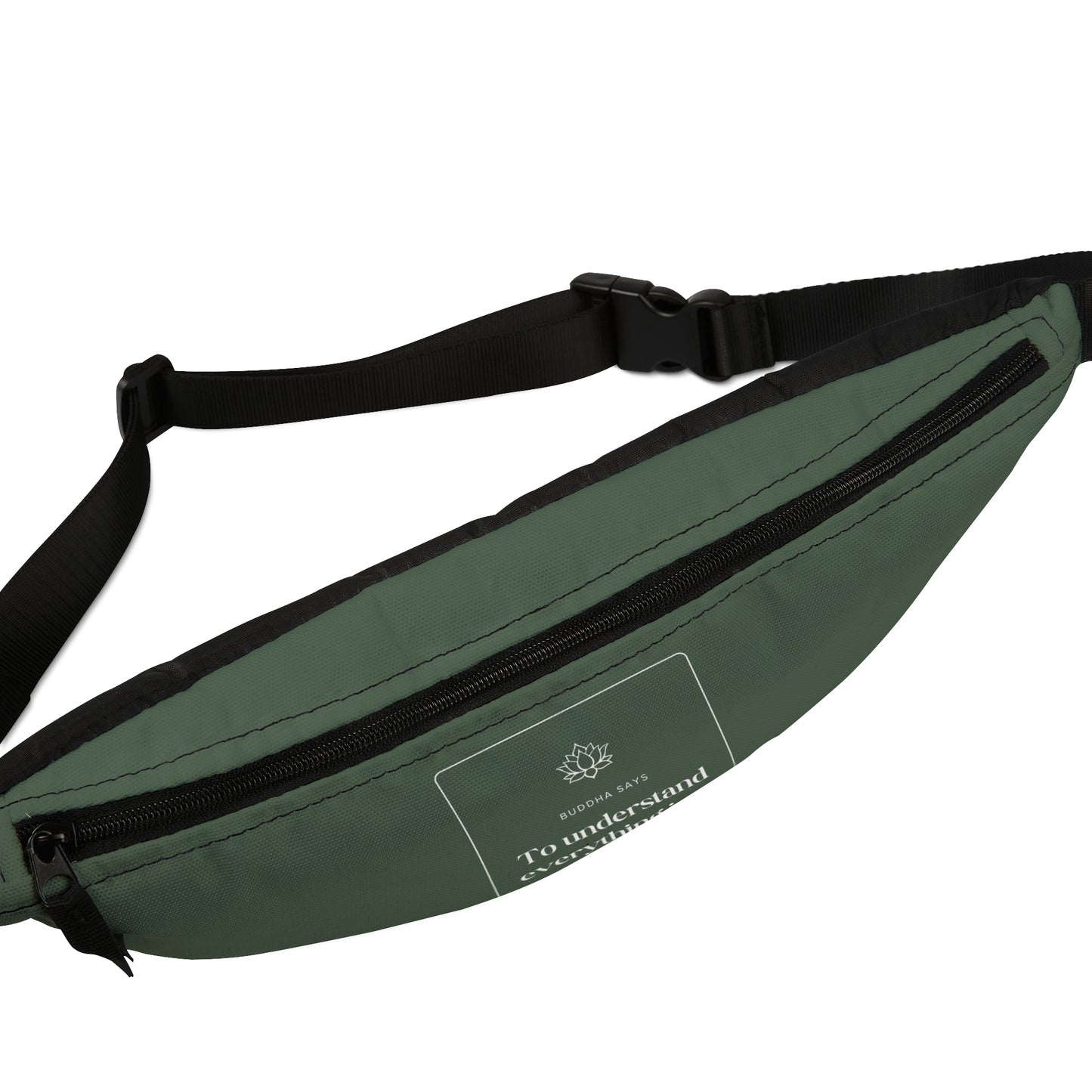 Buddhist Quote Fanny Pack