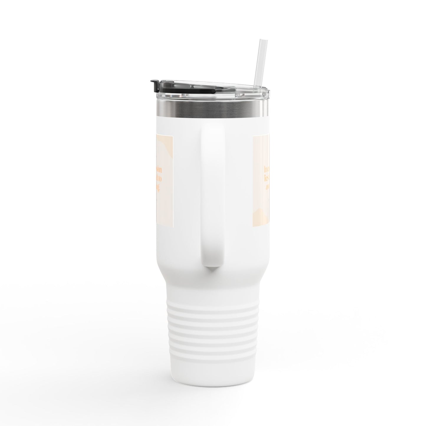 Buddhist Inspirational Insulated Travel Mug, 40oz