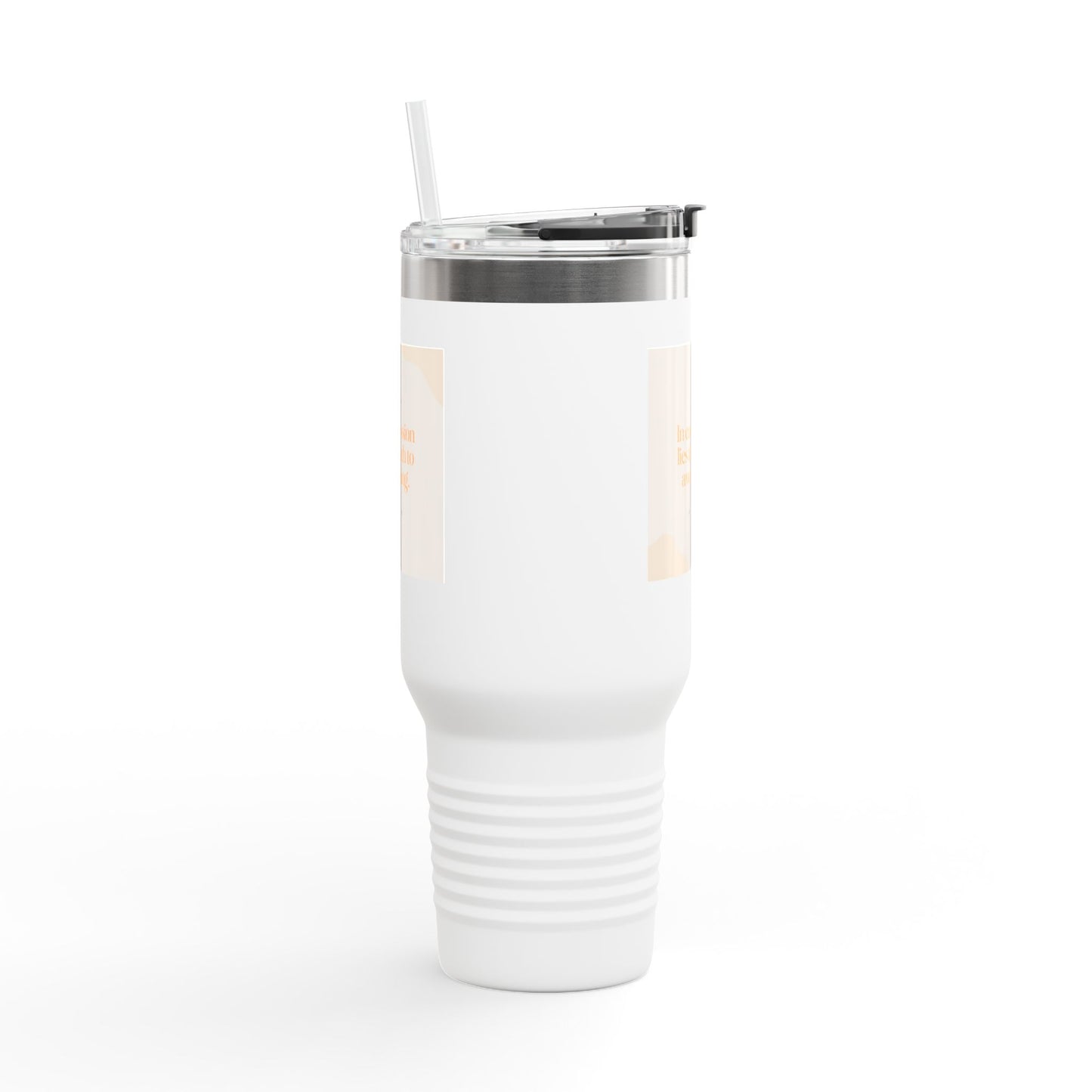 Buddhist Inspirational Insulated Travel Mug, 40oz