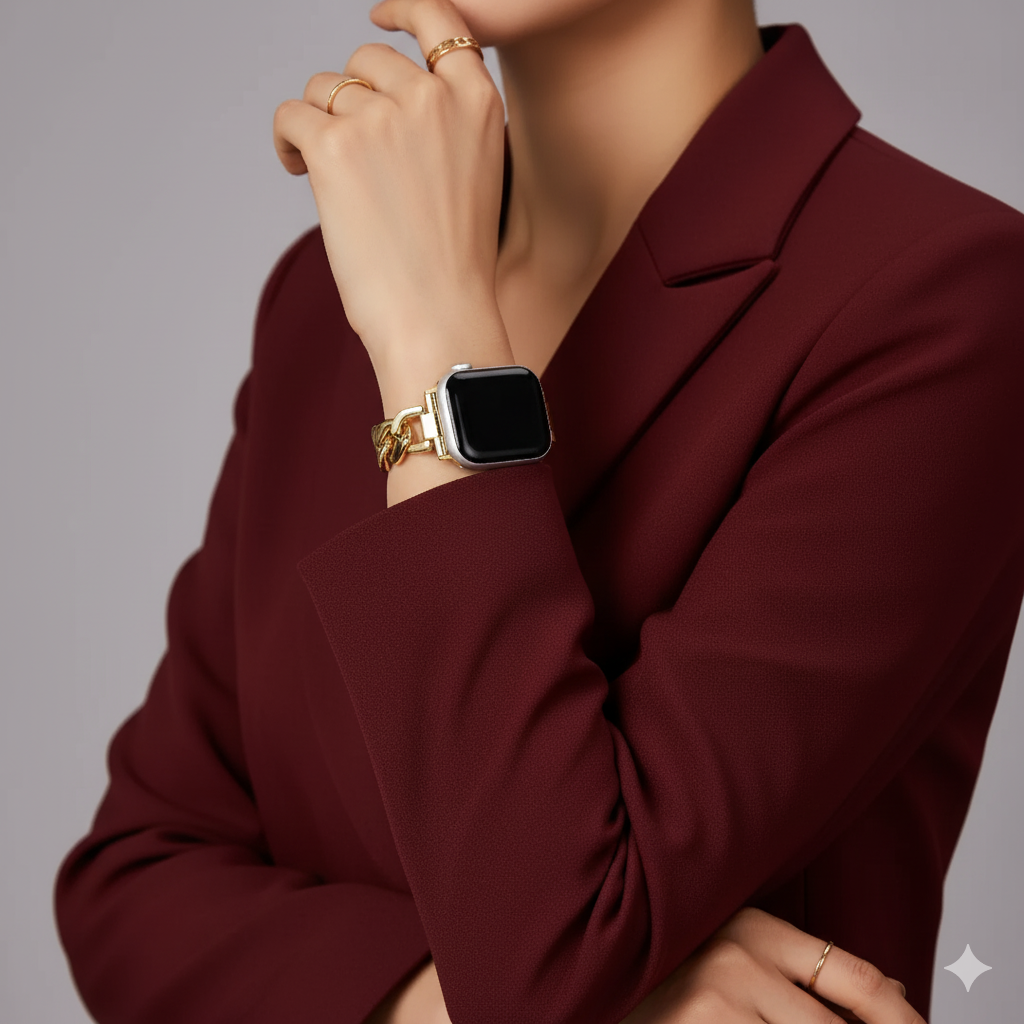 Chain Link Bracelet Apple Watchband