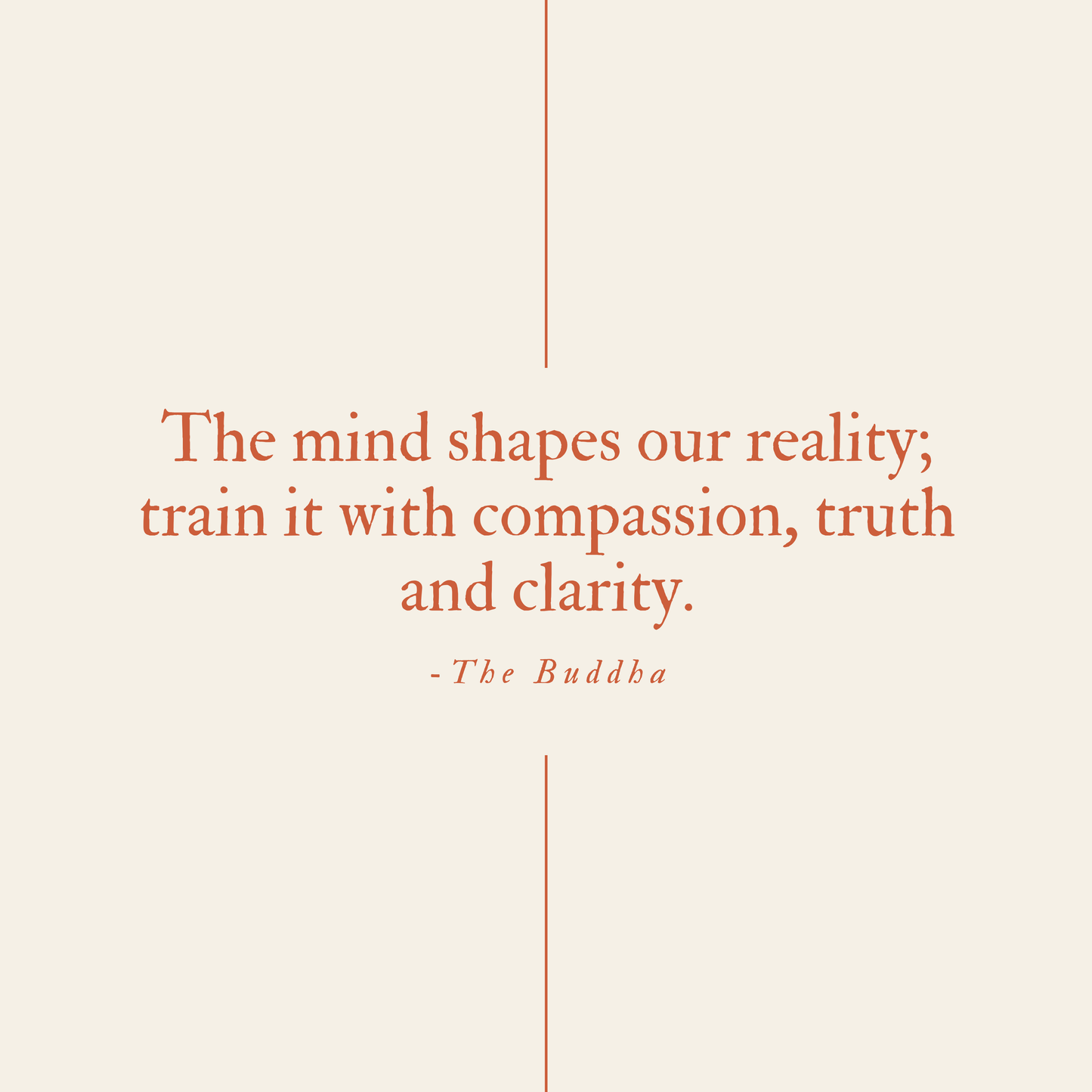 Buddhist Travel Mug with Buddha Quote
