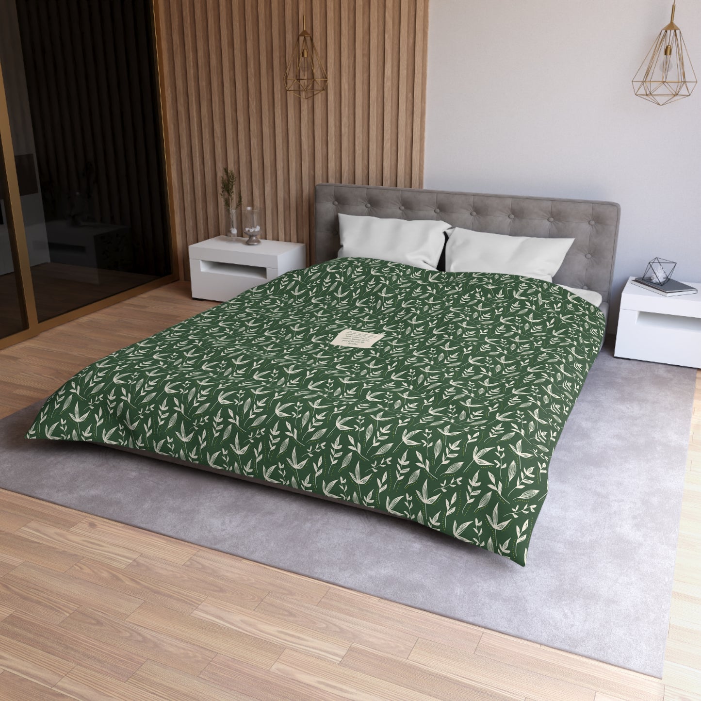 Compassion Prayer - Microfiber Duvet Cover