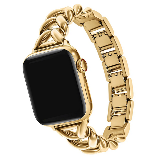 V-Line Gold Apple Watch Band