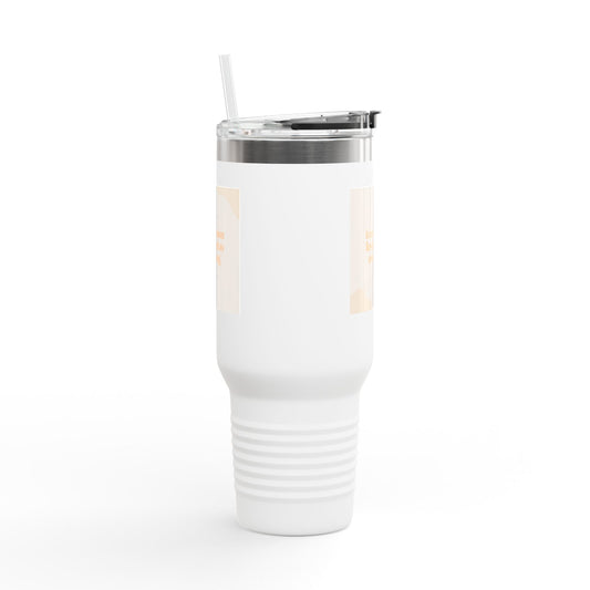 Buddhist Inspirational Insulated Travel Mug, 40oz