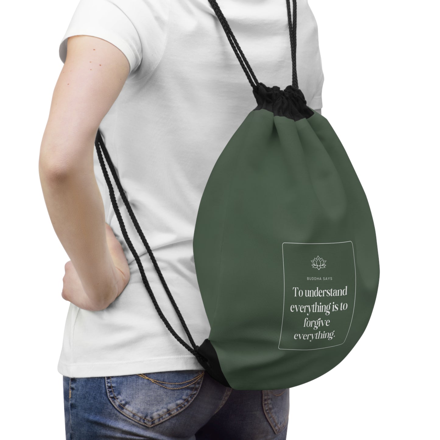 Buddha Says - Drawstring Bag