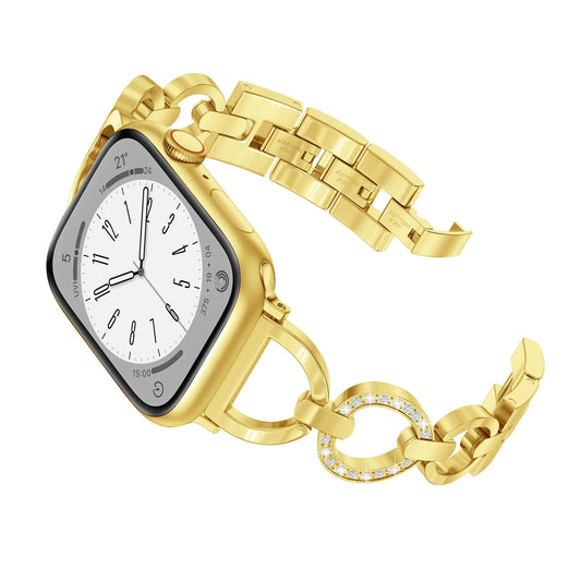Gold Band For Apple Watch - Stainless Steel - Gold Plated