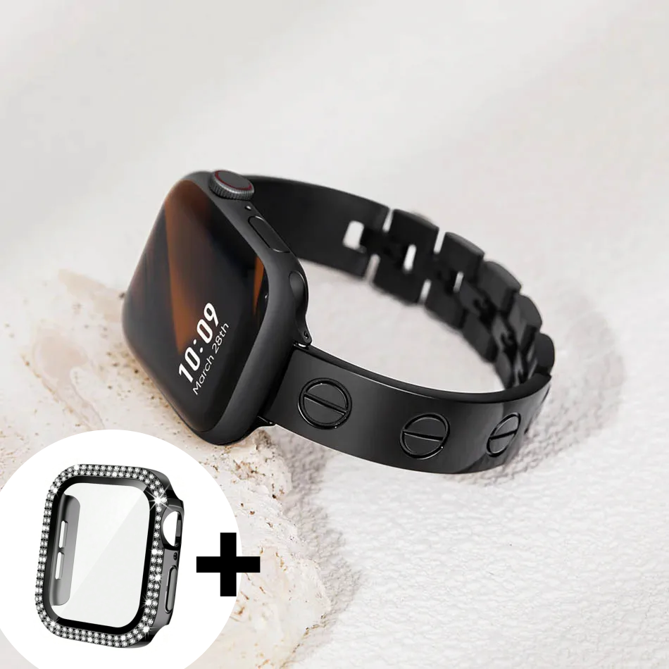 Apple Watch Luxury Bracelet - 18k Gold Plated