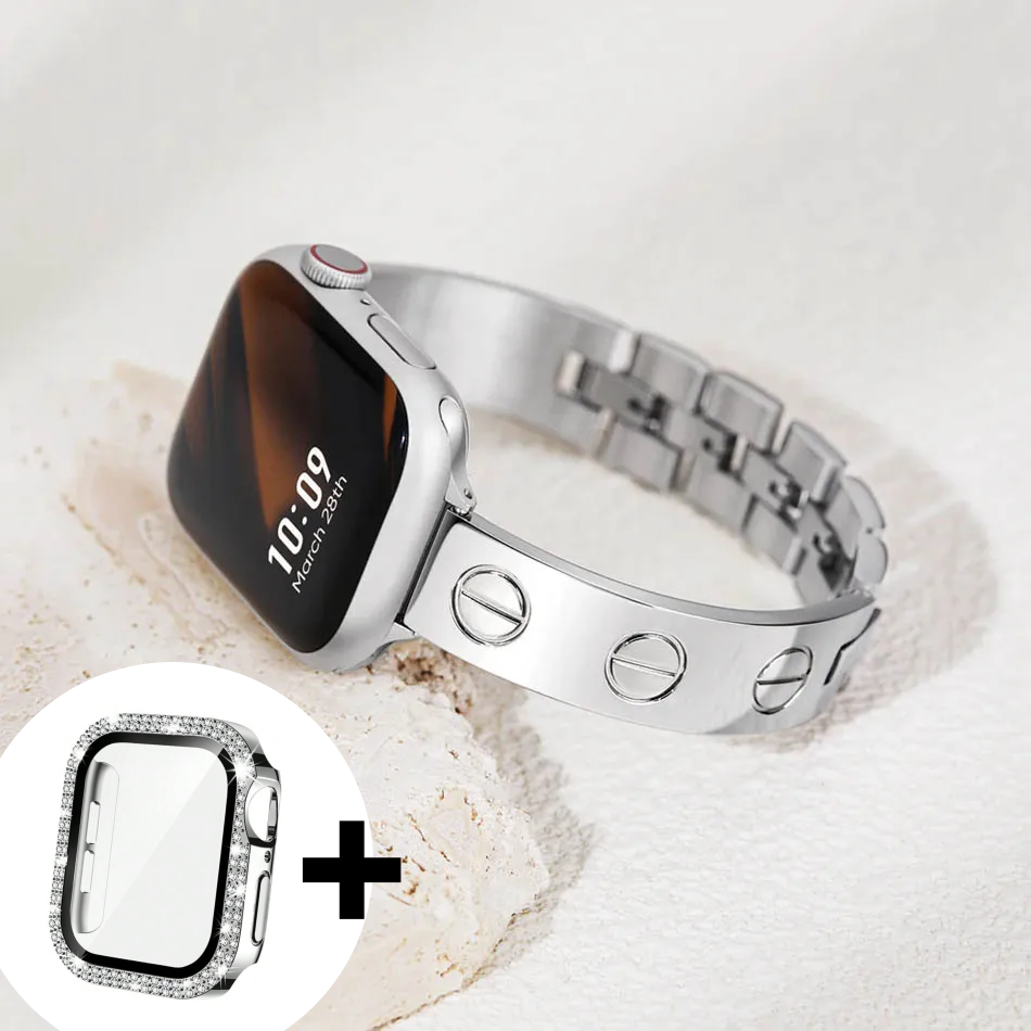 Apple Watch Luxury Bracelet - 18k Gold Plated