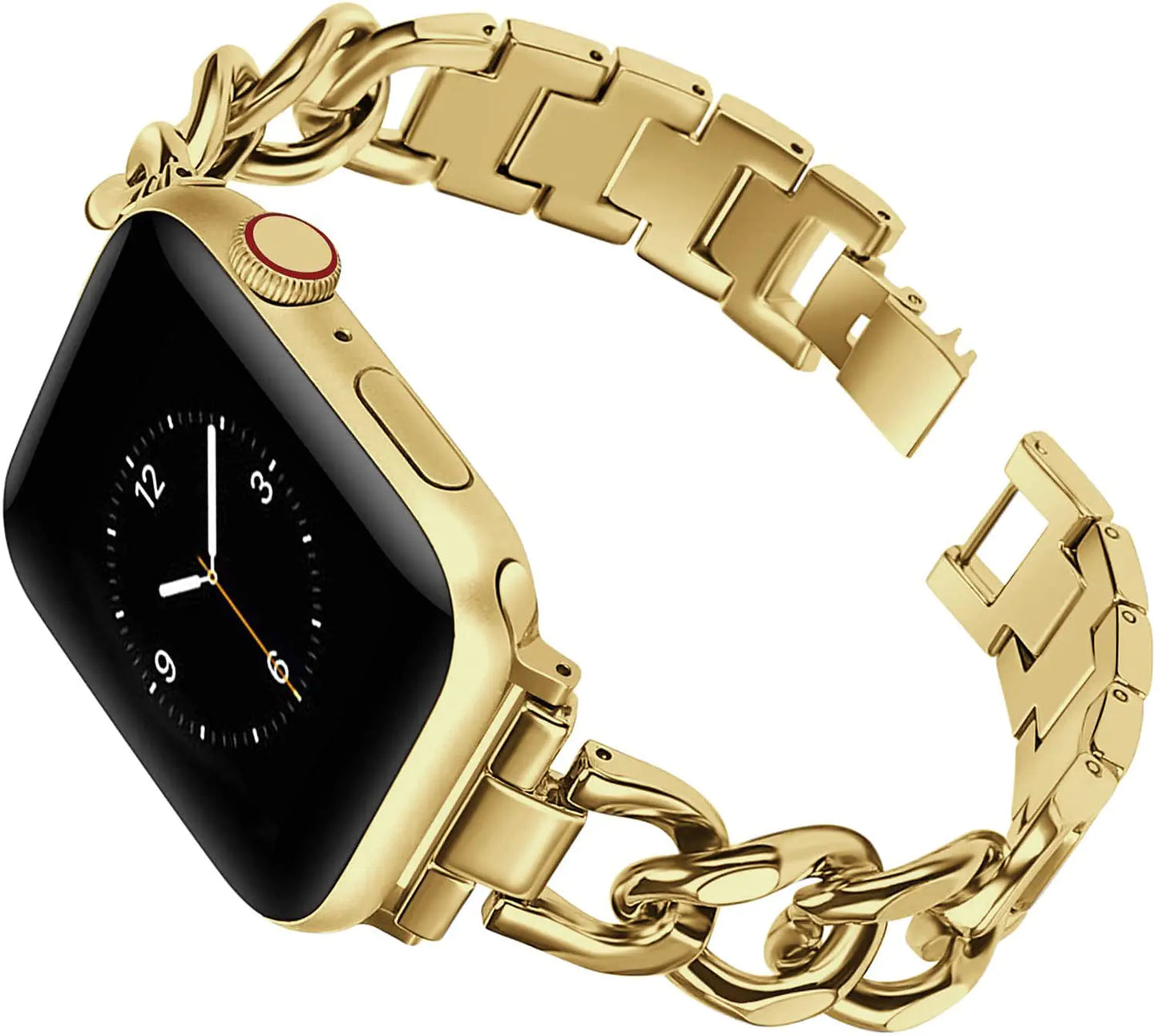 Chain Apple Watch Band - Stainless Steel - Gold Plated
