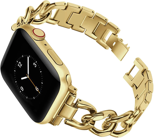 Chain Apple Watch Band - Stainless Steel - Gold Plated