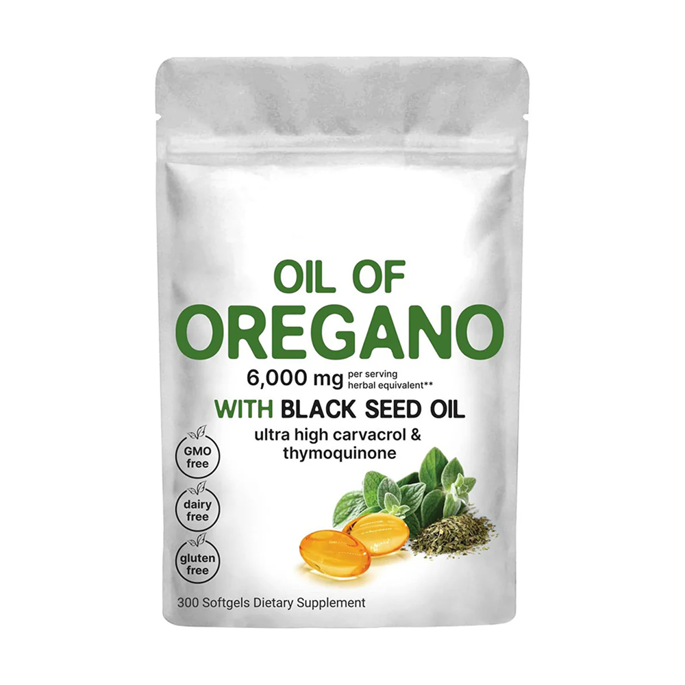 Oregano And Black Seed Oil Soft Capsules