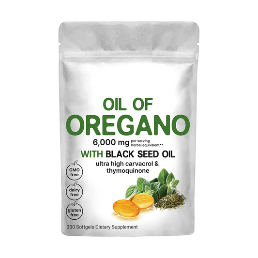 Oregano And Black Seed Oil Soft Capsules