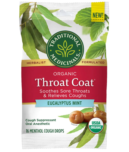 Throat Coat Eucalyptus Drops