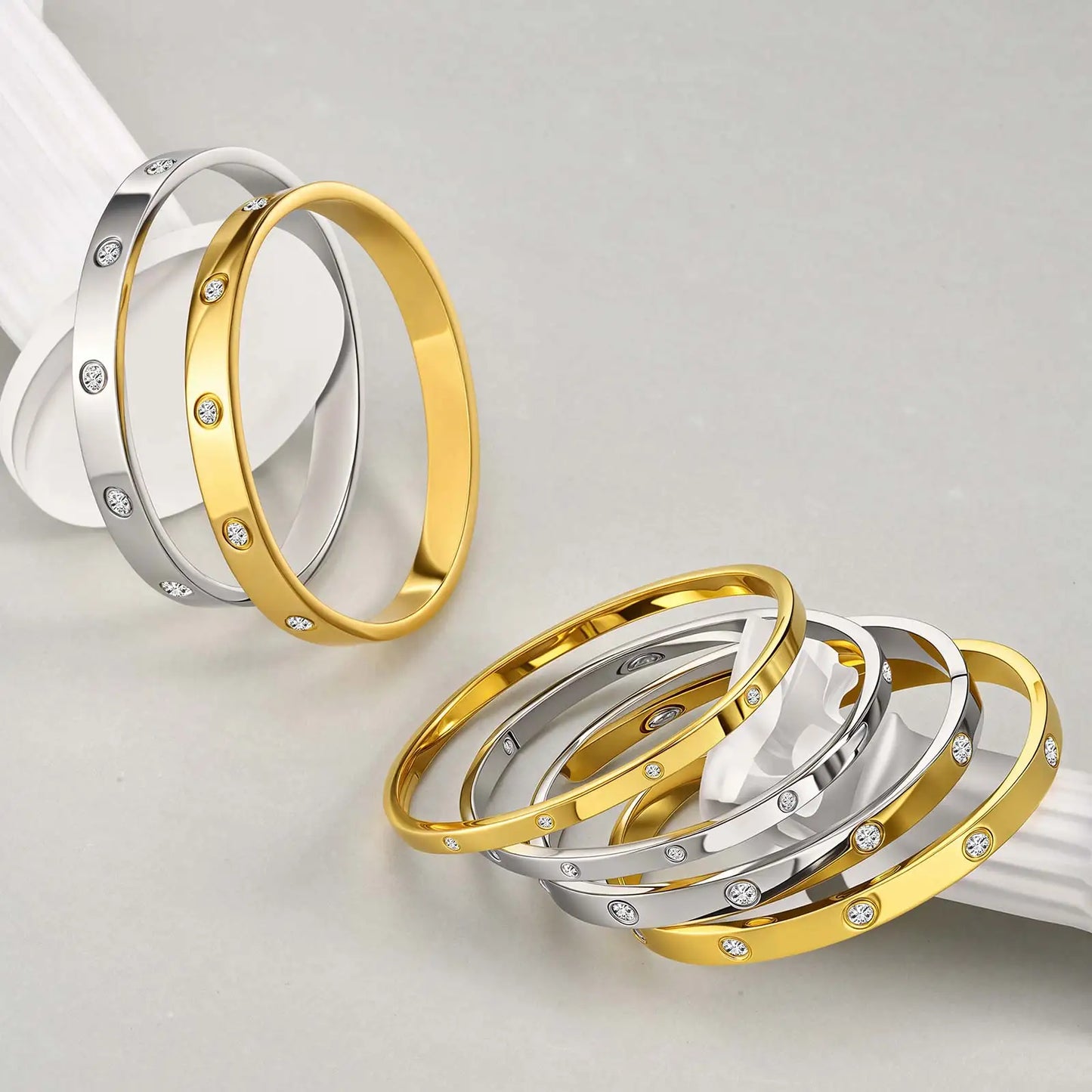 Gold Bracelet - Stainless Steel - Gold Plated