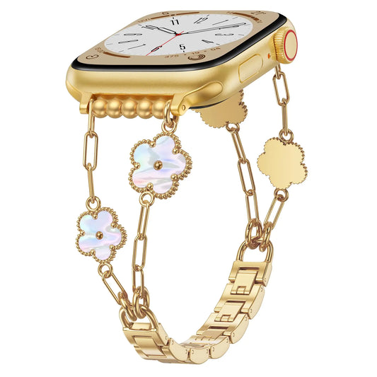 Apple Watch Bracelet Band - Stainless Steel - Gold Plated