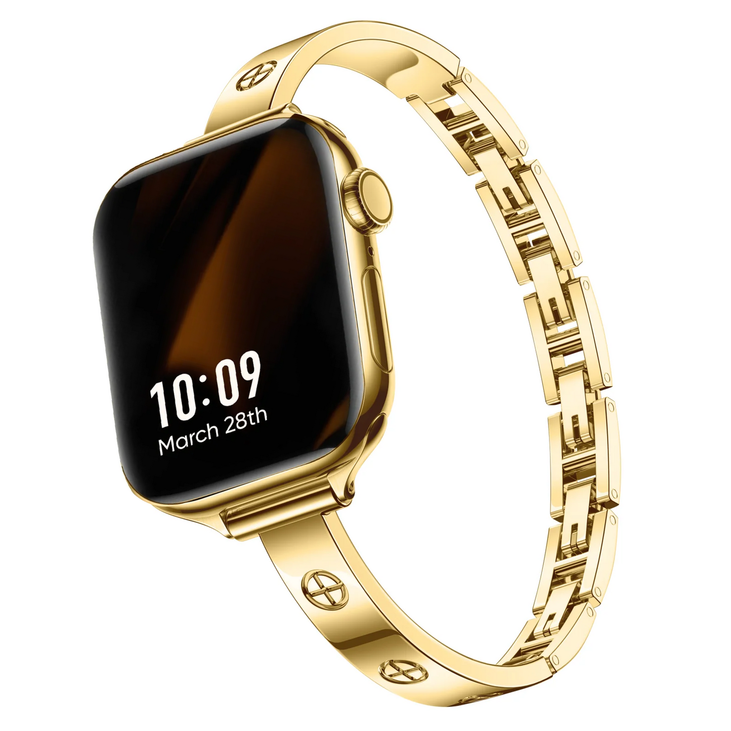 Luxury Slim Crosslet Apple Watch Bracelet