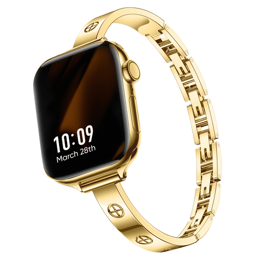 Luxury Slim Crosslet Apple Watch Bracelet