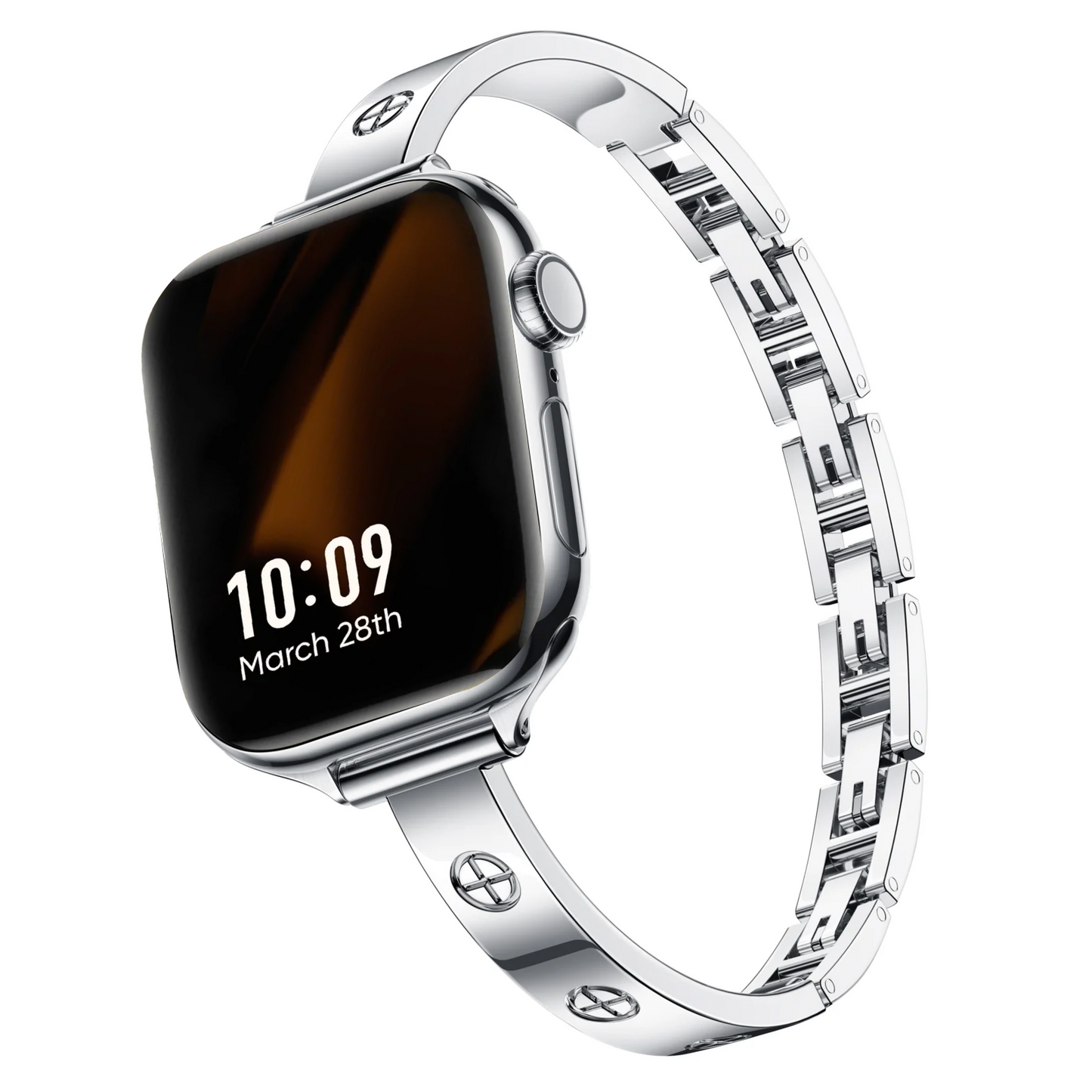 Luxury Slim Crosslet Apple Watch Bracelet