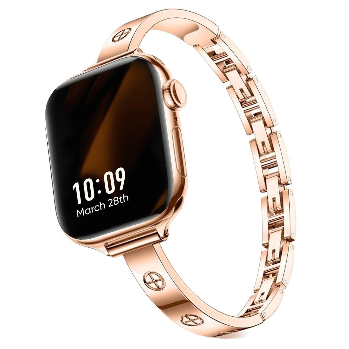 Luxury Slim Crosslet Apple Watch Bracelet
